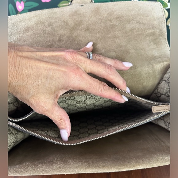 🦄💃 GUCCI RARE DIONYSUS Embroidered GG Supreme Coated Canvas - Picture 15 of 16